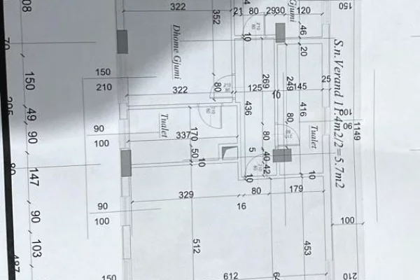 House for Sale 3+1 in Tirana - 260,000 Euro