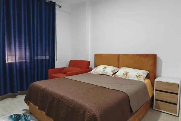 Apartment for sale in Durres 1+1, Furnished