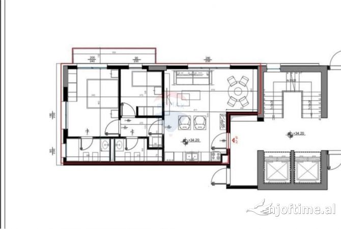 Shtepi ne shitje 2+1 ne Tirane - 155,000 Euro