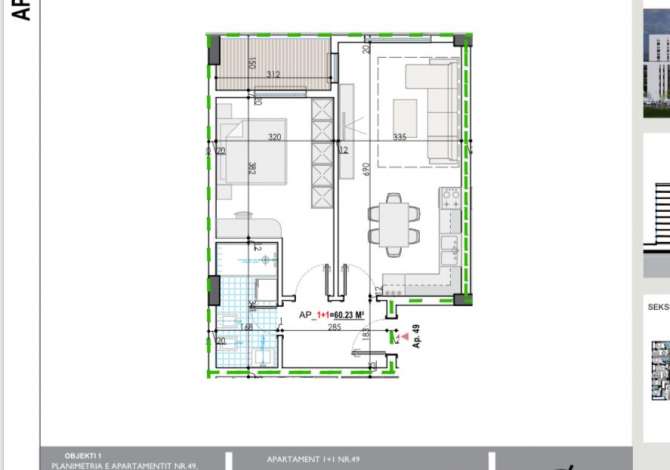 Shtepi ne shitje 1+1 ne Tirane - 59,797 Euro
