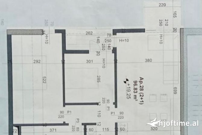 Shtepi ne shitje 2+1 ne Tirane - 121,040 Euro