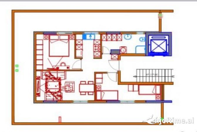 Shtepi ne shitje 2+1 ne Tirane - 127,000 Euro