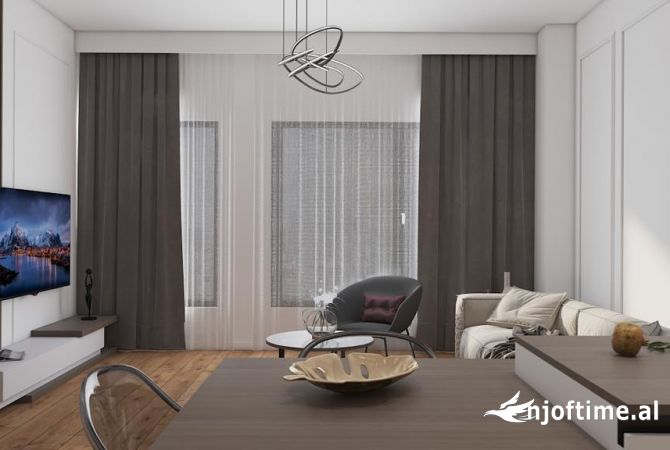 Shtepi ne shitje Apartament ne Tirane, 1+1, Mobilimi Pjeserisht e mobiluar, Pagesa 325,000  Euro.