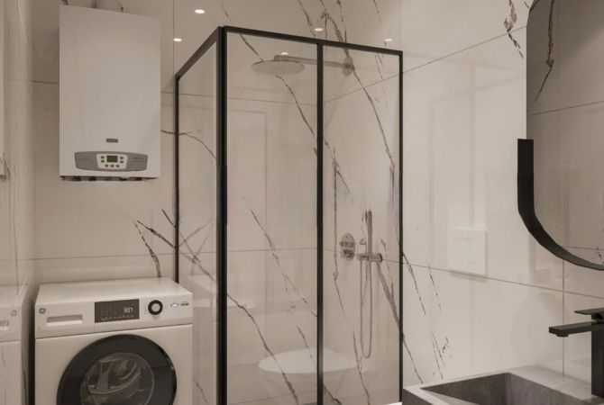 Shtepi ne shitje Apartament ne Tirane, 1+1, Mobilimi Bosh, pa mobiluar, Pagesa 175,000  Euro.