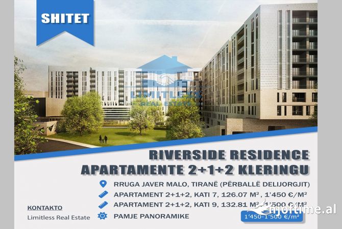 Shtepi ne shitje 2+1 ne Tirane - 182,800 Euro