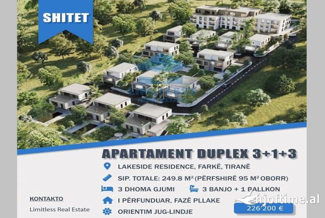 Shtepi ne shitje 3+1 ne Tirane - 226,200 Euro