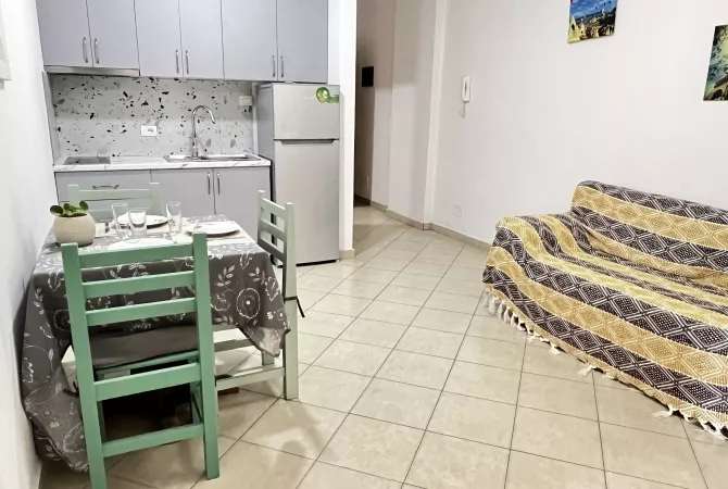 Apartment for rent in Durres 1+1, Furnished