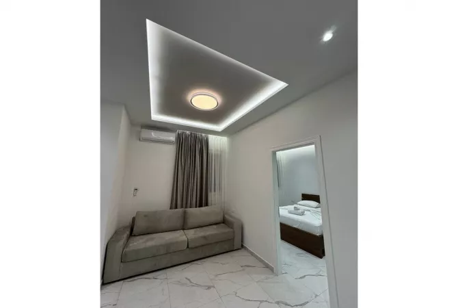 Shtepi me qera Apartament ne Tirane, 1+1, Mobilimi E mobiluar, Pagesa 450  Euro.