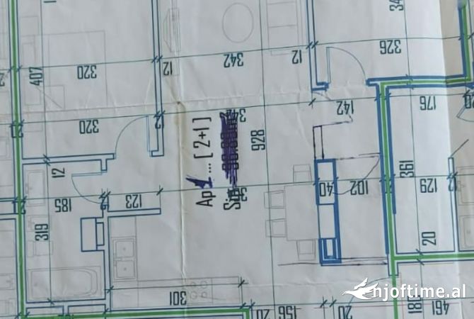 Shtepi ne shitje Apartament ne Tirane, 2+1, Mobilimi Pjeserisht e mobiluar, Pagesa 140,500  Euro.