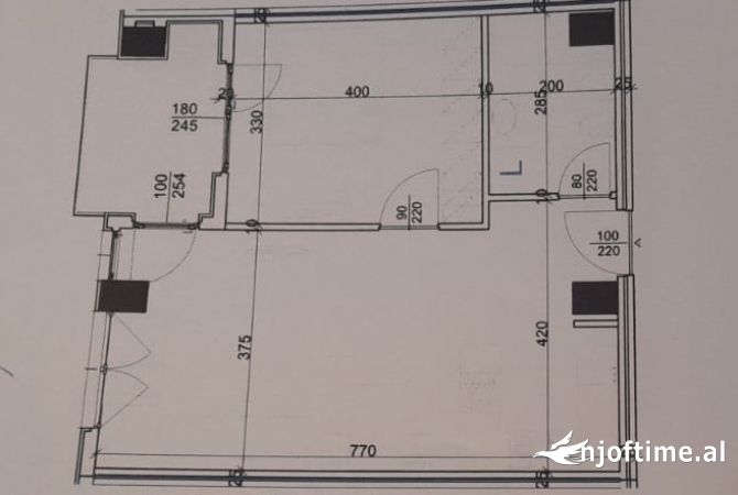 Shtepi ne shitje 1+1 ne Tirane - 110,000 Euro