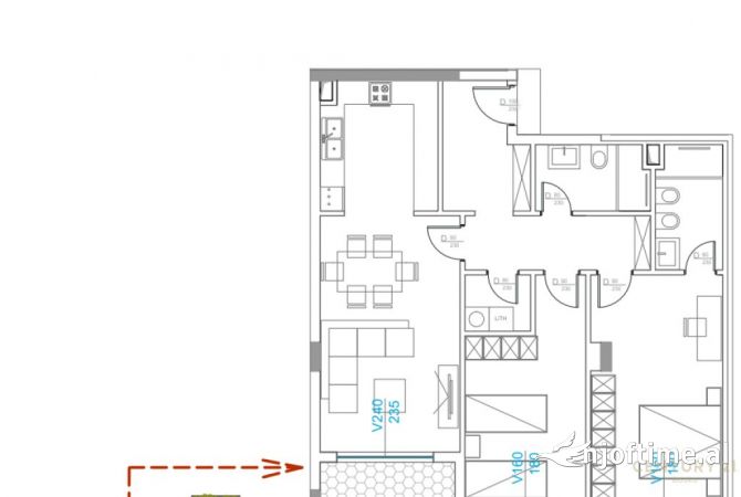 Shtepi ne shitje 2+1 ne Tirane - 257,000 Euro
