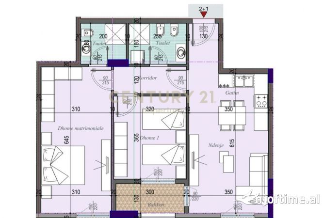 Shtepi ne shitje 2+1 ne Tirane - 128,800 Euro