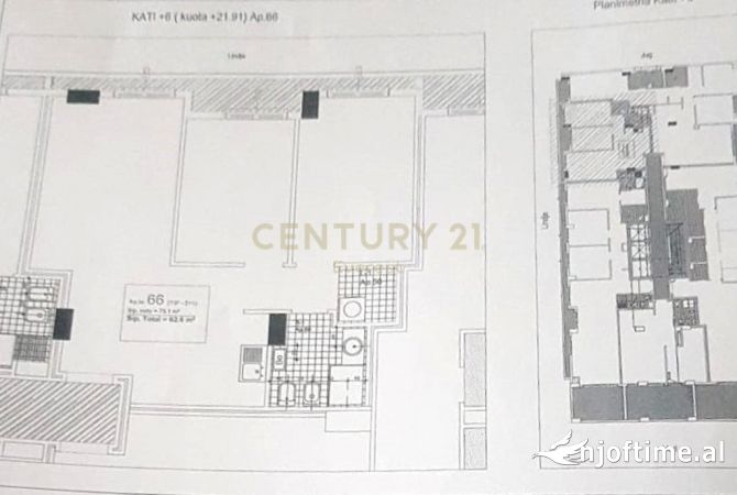 Ambient biznesi me qera 3+1 ne Tirane - 800 Euro