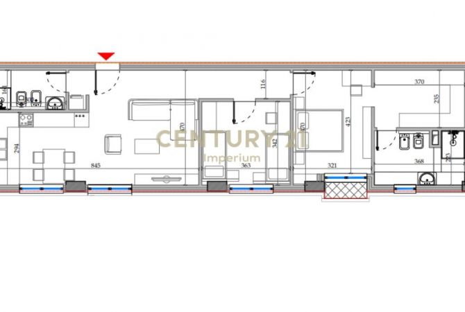 Shtepi ne shitje Apartament ne Tirane, 2+1, Mobilimi Bosh, pa mobiluar, Pagesa 205,000  Euro.