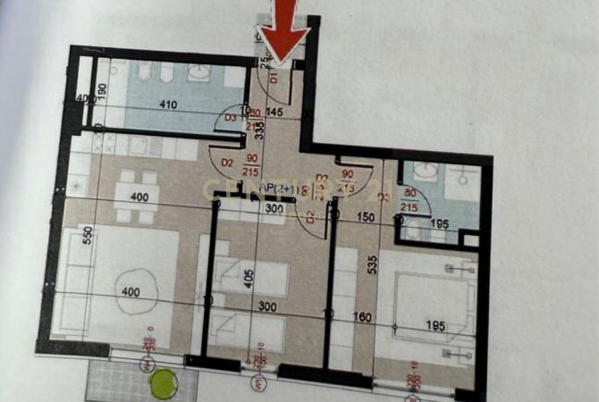 Shtepi ne shitje 2+1 ne Tirane - 145,000 Euro