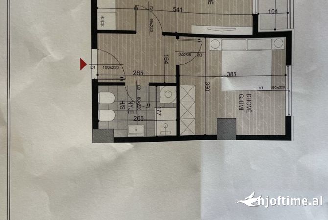 Shtepi ne shitje 1+1 ne Tirane - 92,600 Euro