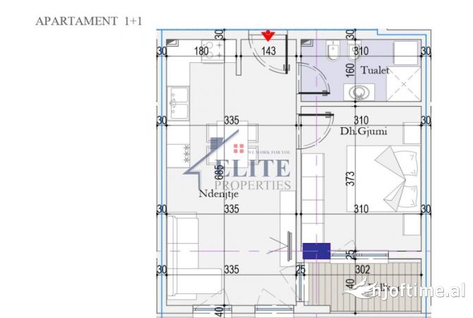 Casa in vendita 1+1 a Tirana - 77,600 Euro