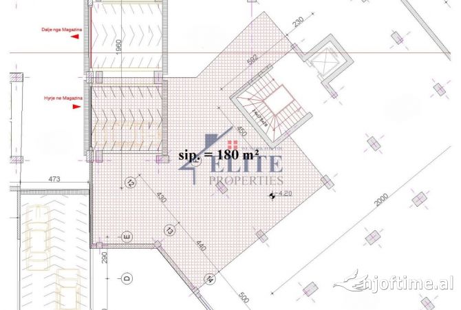 Ambient biznesi me qera 4+1 ne Tirane - 3,500 Euro