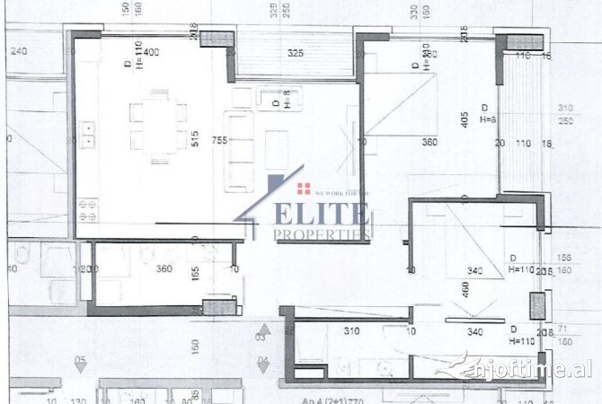 Shtepi ne shitje 2+1 ne Tirane - 174,300 Euro