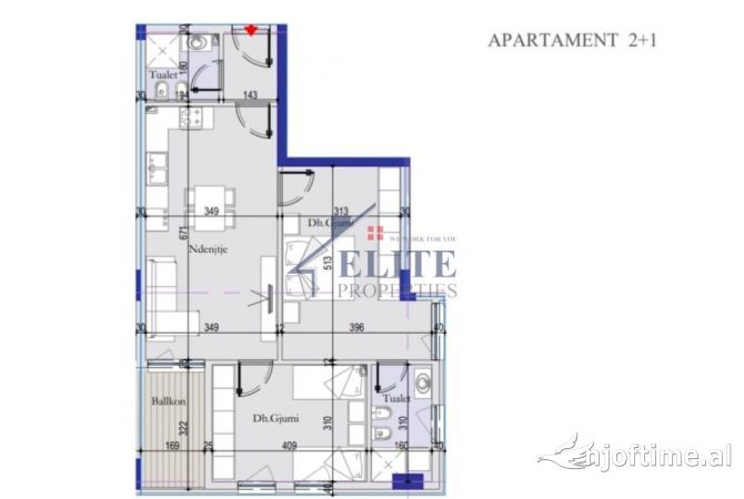 Casa in vendita 2+1 a Tirana - 115,560 Euro