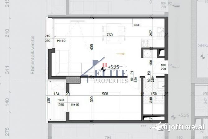 Shtepi ne shitje 1+1 ne Tirane - 108,155 Euro