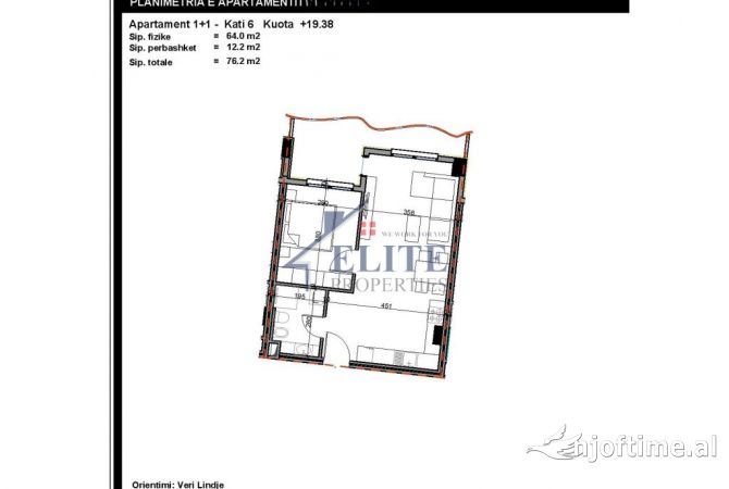 Shtepi ne shitje 1+1 ne Tirane - 76,200 Euro