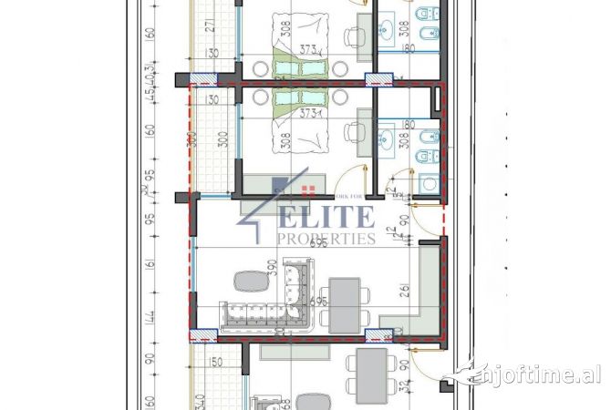 Shtepi ne shitje 1+1 ne Tirane - 68,816 Euro