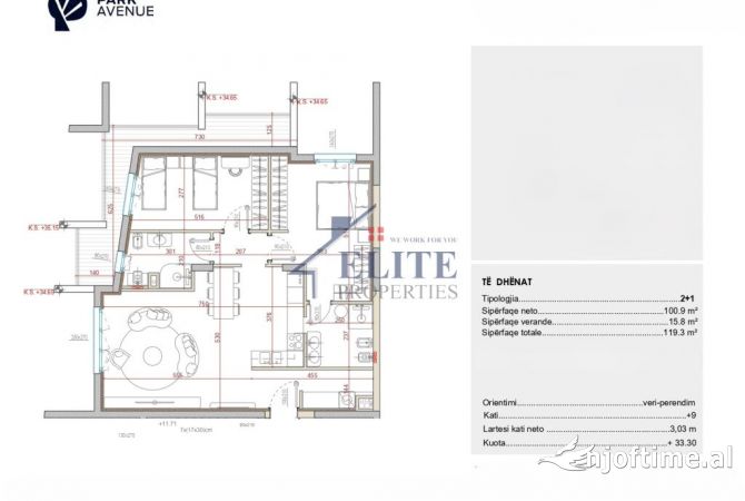 Shtepi ne shitje 2+1 ne Tirane - 273,480 Euro