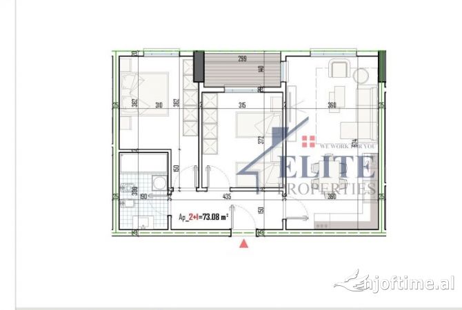 Shtepi ne shitje 1+1 ne Tirane - 75,717 Euro