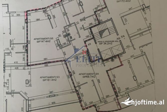 Ambient biznesi me qera 3+1 ne Tirane - 2,000 Euro