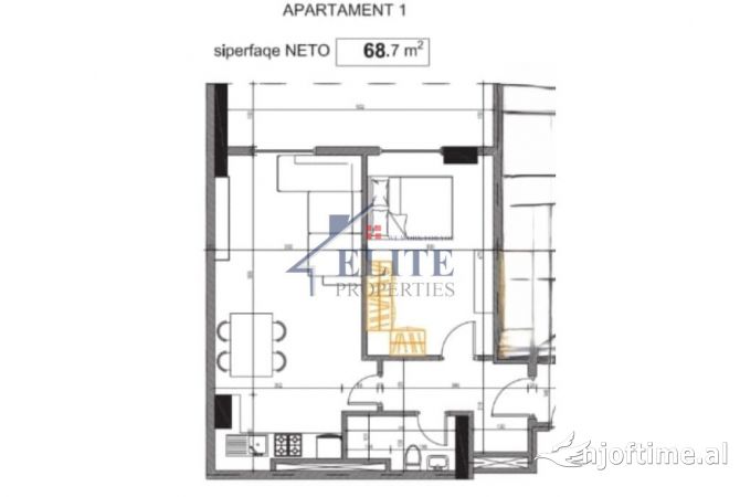 Shtepi ne shitje 1+1 ne Tirane - 87,400 Euro