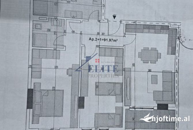 Shtepi ne shitje 2+1 ne Tirane - 106,230 Euro