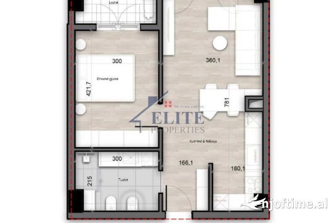 Shtepi ne shitje 1+1 ne Tirane - 108,705 Euro