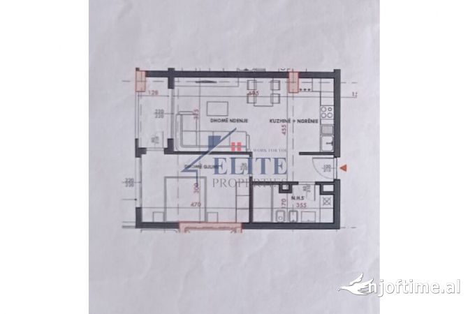 Shtepi ne shitje 1+1 ne Tirane - 97,160 Euro