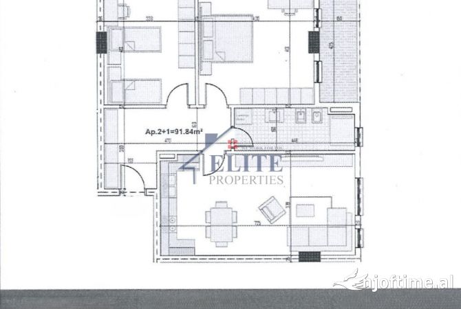 Shtepi ne shitje 2+1 ne Tirane - 106,080 Euro