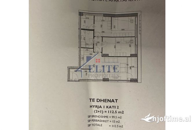 Shtepi ne shitje 2+1 ne Tirane - 286,875 Euro