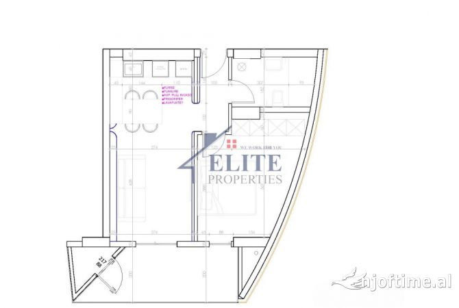 Ambient biznesi me qera 3+1 ne Tirane - 1,000 Euro