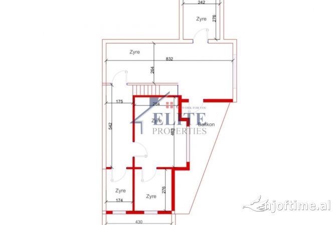 Duplex (2 storey house) for sale in Tirana 4+1, Emty