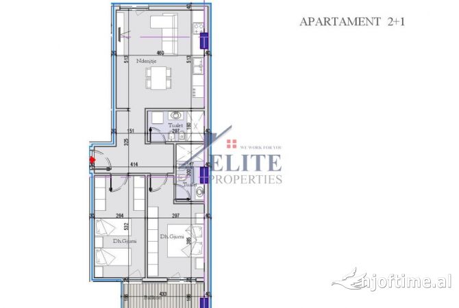 Casa in vendita 2+1 a Tirana - 159,450 Euro