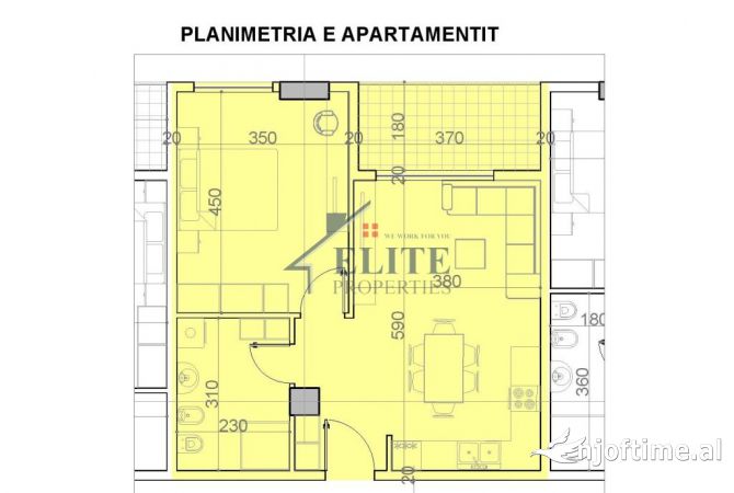 Shtepi ne shitje 1+1 ne Tirane - 73,511 Euro