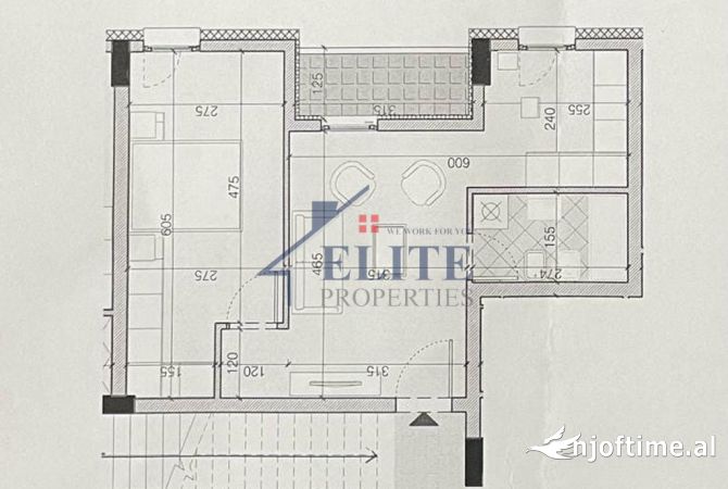 Shtepi ne shitje 1+1 ne Tirane - 108,518 Euro