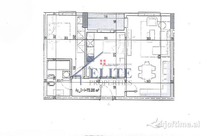 Shtepi ne shitje 2+1 ne Tirane - 88,337 Euro