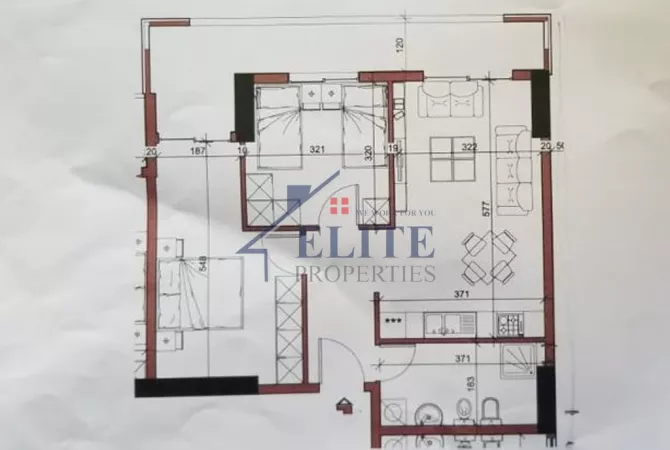 Apartment for sale in Tirana 2+1, Emty