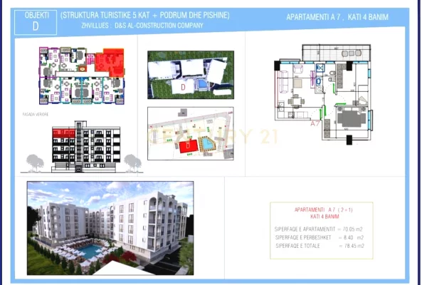 Shtepi ne shitje Apartament ne Durres, 2+1, Mobilimi Bosh, pa mobiluar, Pagesa 102,000  Euro.