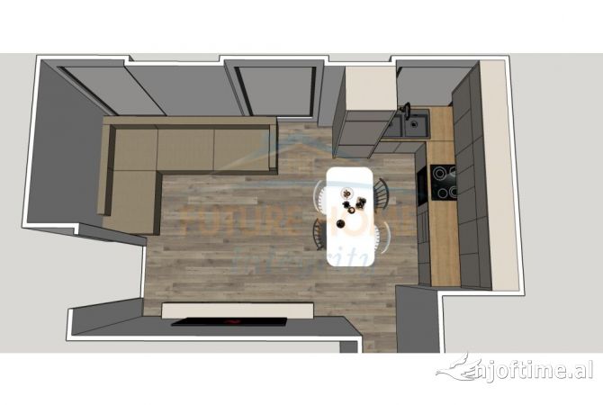 Shtepi ne shitje 1+1 ne Tirane - 110,000 Euro