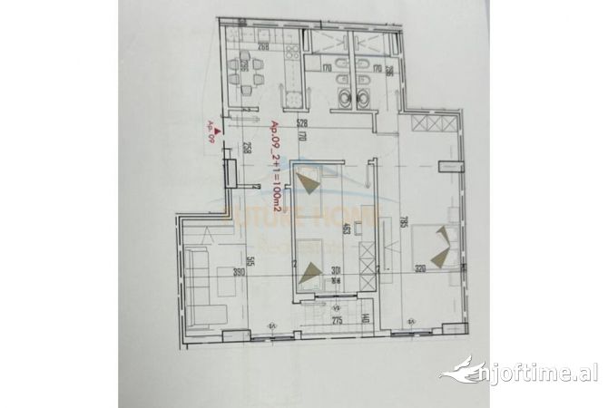 Shtepi ne shitje 2+1 ne Tirane - 126,500 Euro