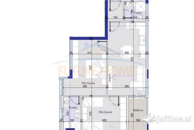 Shtepi ne shitje 2+1 ne Tirane - 106,000 Euro