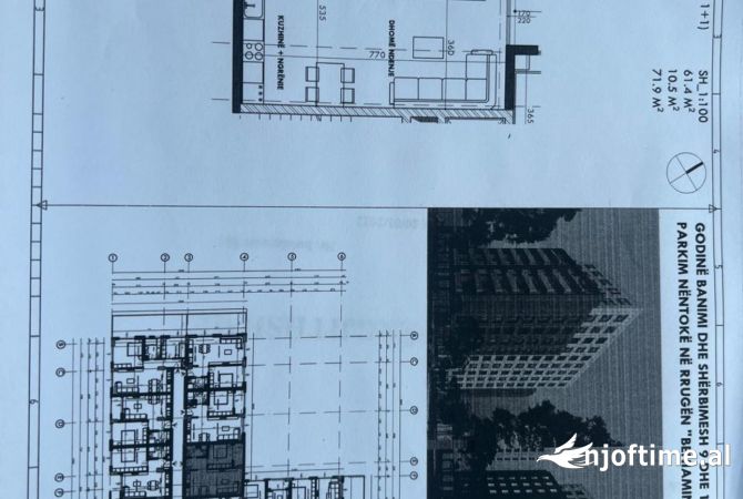Shtepi ne shitje 1+1 ne Tirane - 92,000 Euro
