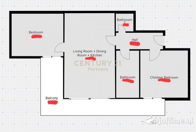 Casa in vendita 2+1 a Tirana - 365,000 Euro