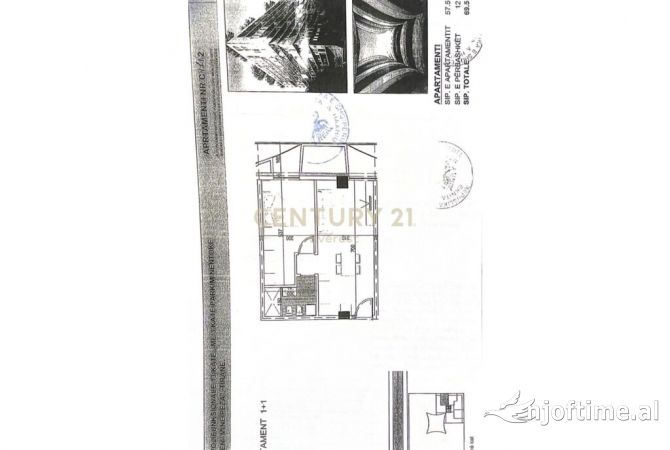 Shtepi ne shitje Apartament ne Tirane, 1+1, Mobilimi Bosh, pa mobiluar, Pagesa 143,000  Euro.